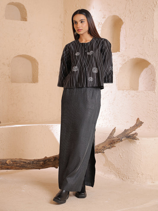 BANDHANI CROPPED TOP