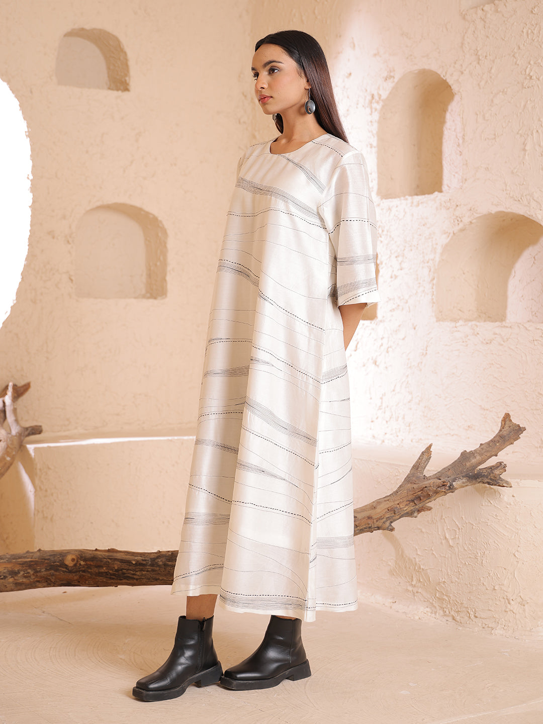ANKLE LENGTH DRESS