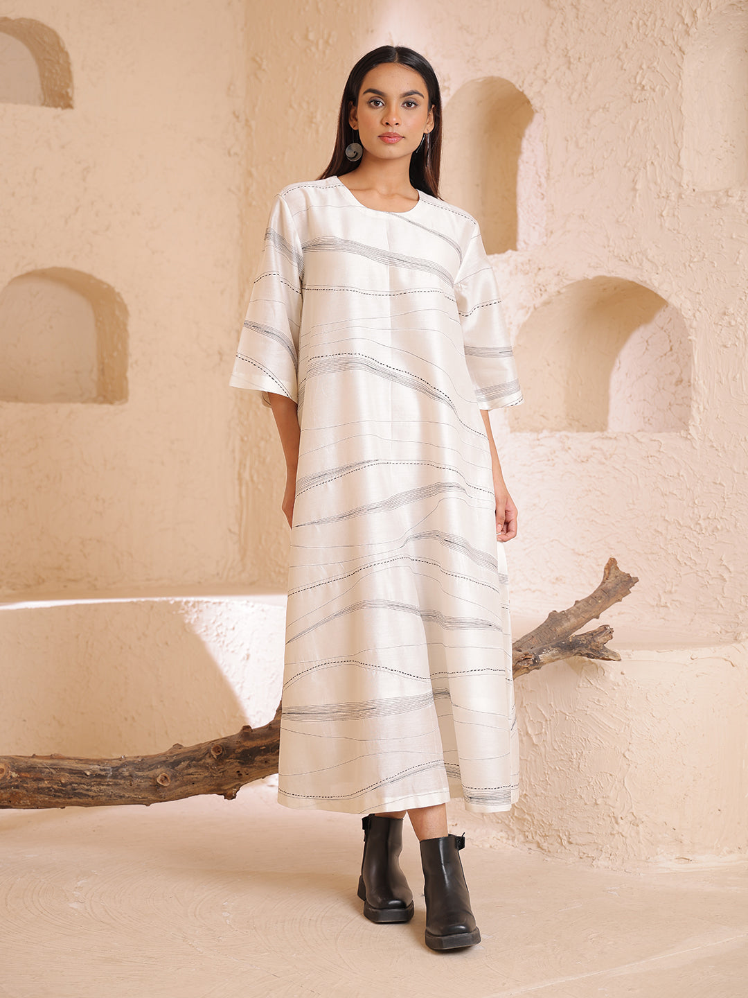 ANKLE LENGTH DRESS