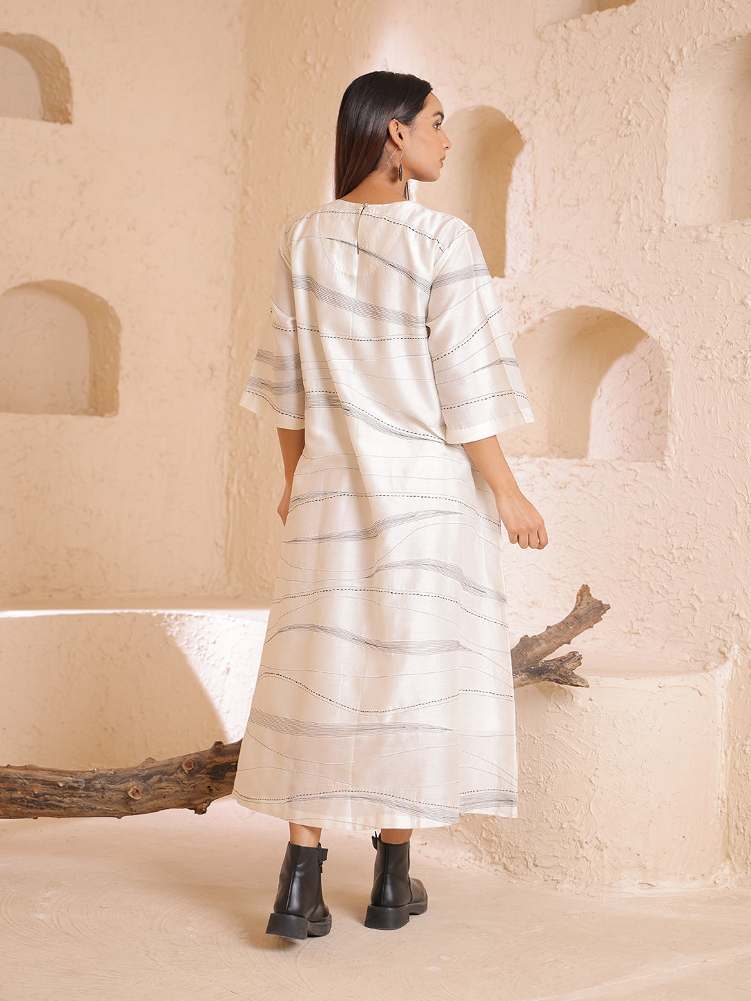 ANKLE LENGTH DRESS