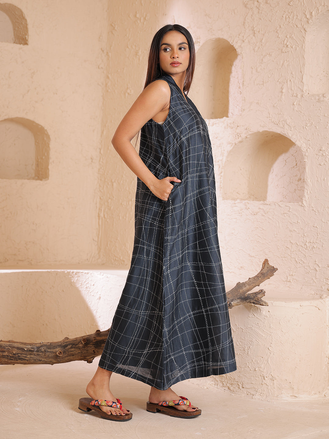 ANKLE LENGTH DRESS