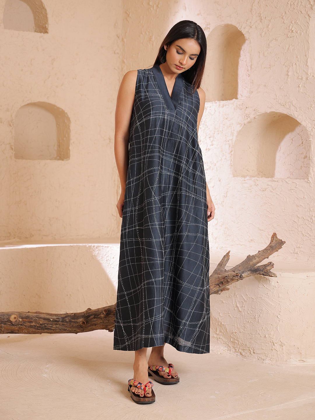 ANKLE LENGTH DRESS